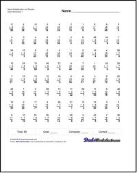 Check Out These Mixed Multiplication And Division Worksheets They Are P Multiplication And Division Worksheets Division Worksheets Multiplication And Division