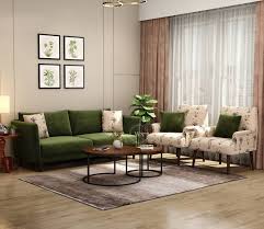 Living Room Sofa With 2 Lounge Chairs