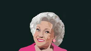 Betty White Sticker, Golden Girls, Waterproof, Dishwasher Safe, Water  Bottle Sticker, Computer Sticker, Stay Golden, 1980s