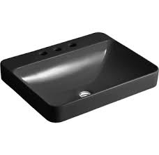 rectangular vessel sinks