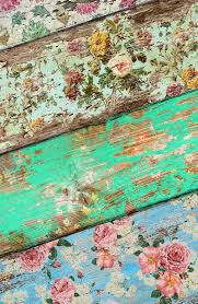 Wooden Boards With Wallpaper Take Sandpaper To It Any Wood Project Table Bench Chair Picture Frames Diy Vintage Vintage Walls Diy Furniture