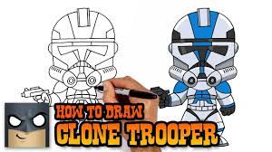 How To Draw Clone Trooper Star Wars Youtube Star Wars Nerd Star Wars Cartoon Star Wars Clone Wars