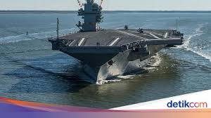 Bobotnya juga fantastis hingga 67,000 ton. Amerika Pamer Kapal Induk Tercanggih Seharga Rp 173 Triliun