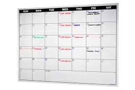 Removable stickers are ideal for routine updates. Peel N Stick Dry Erase Calendar Decal