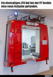 Ein Ehemaliges Lf8 Hat Bei Der Ff Vechta Eine Neue Aufgabe Lustige Bilder Spruche Witze Echt Lusti Feuerwehr Geschenke Feuerwehr Bilder Feuerwehr Lustig