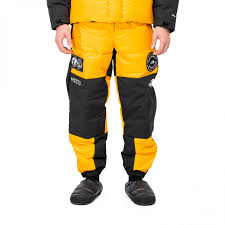 The North Face 7se Gore Tex Down Pant Yellow Black