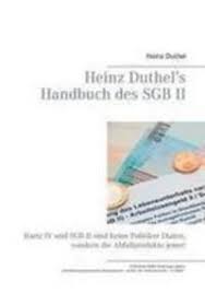 Heinz Duthel S Handbuch Des Sgb Ii By Heinz Duthel Paperback German Booksamillion Com Books Heinz Duthel Schriftsteller
