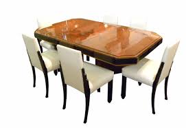 Tables, chairs, buffets and china cabinets. French Art Deco Dining Suite Exotic Wood Sold Items Dining Room Art Deco Collection