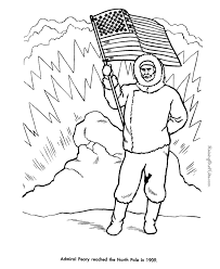 A personal plan for your child is just one step away! Admiral Perry At North Pole American History People Coloring Pages 082