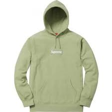 Supreme Box Logo Hoodie Olive By Youbetterfly