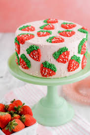 Strawberry Patch Layer Cake
