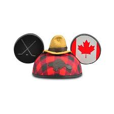 Epcot World Showcase Mickey Mouse Ears Hat Canada Ear Hats Disney Store Mickey Mouse Ears Hat Disney Mickey Ears Disney Ears Hat