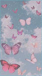 Aesthetic pink wallpapers iphone hd. Pink Butterfly Aesthetic Wallpapers Free Download Pixelstalk Net