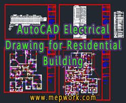 Large cad library of plumbing blocks in different projections, made in autocad and saved in dwg format. Autocad Electrical Drawing For Residential Building