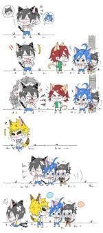 lol mama arakita protecting his neko kids ェ スマーフ ちびまる子ちゃん 弱虫ペダル 荒北