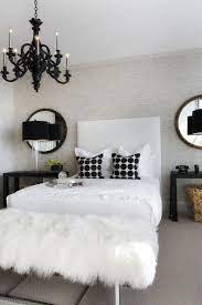 You don't always need splashy colors to create a striking space. Pin By Alexandria Brown On Bedrooms White Bedroom Decor Home Decor Black White Bedrooms