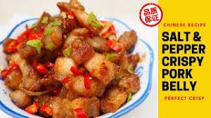 2 butir putih telur, kocok lepas. Resep Cantonese Babi Goreng Samcan Lada Garam Yg Garing Rasanya Mewah Youtube
