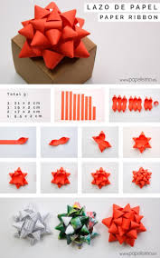 Preciosos Lazos De Papel Para Decorar Tus Envoltorios Diy Gift Bow Christmas Bows Diy Diy Bow