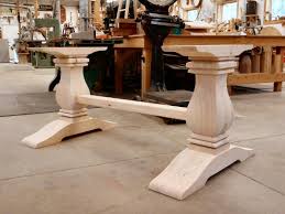 Hanson Woodturning Table Bases Kitchen Table Legs Dining Room Table Legs Rustic Dining Room Table
