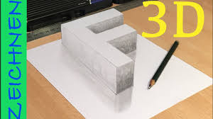 Wie Zeichnen Man Ein 3d Buchstaben F Zeichnen Lernen Fur Anfanger Youtube