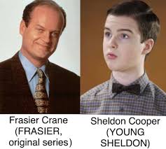 Frasier and Young crossover: hilarious snobbish characters