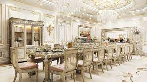 Exclusive Dining Room In Uae Ruang Makan Mewah Dekorasi Rumah Rumah