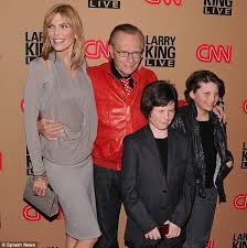 November 19, 1933) is an american television host, radio host, and paid spokesman, whose work has been recognized with awards including two peabodys, an emmy king with his seventh wife, shawn southwick, and their children, chance and cannon. Larry King Receives Star Studded Send Off From Jane Seymour And Jane Fonda Daily Mail Online