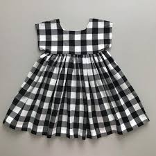Black And White Gingham Dress Toddler Girls Fall Dress Black And White Gingham Toddler Dress Etsy Girls Fall Dresses Dresses Kids Girl Toddler Dress