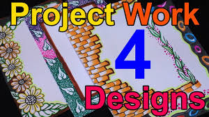 Border Designs For School Project How To Decorate Project File Creative Borders My Creative Hub Youtube Border image, kids border, decorative border design, cover for notebook, every type of designs. border designs for school project how to decorate project file creative borders my creative hub
