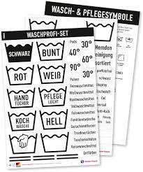 Aufkleber wäsche sortieren
