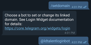 How To Integrate Telegram Log In To Your Codeigniter Web Application Ld Talent Blog Hustlers And Geeks