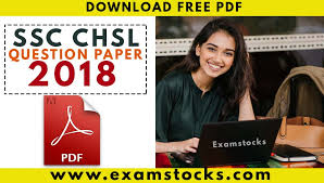 Ssc Chsl Question Paper 2018 Pdf Download Bilingual