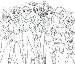 Touch device users, explore by touch or with swipe gestures. Dc Super Hero Girls Coloring Pages Coloring Home