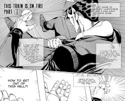 Read Jojo's Bizarre Adventure: Moscow Calling (Doujinshi) Vol.1 Chapter 6:  This Train Is On Fire Part 1 on Mangakakalot