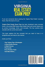Virginia Real Estate Exam Prep The Complete Guide To Passing The Virginia Psi Real Estate Salesperson License Exam The First Time Cullen Janice 9781976331176 Amazon Com Books