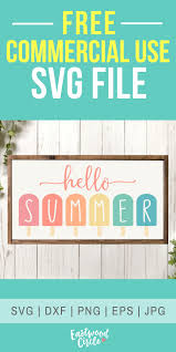 Hello Summer Svg Hello Summer Popsicle Svg Summer Svg Etsy Hello Summer Cricut Svg Files Free Svg
