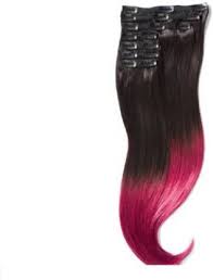 14 16 18 without stretching. Tressbien 18 Inches 7 Pcs Clip On Real Hair Extensions Ombre Natural Black Pink Hair Extension Price In India Buy Tressbien 18 Inches 7 Pcs Clip On Real Hair Extensions Ombre Natural