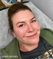 Cosmetic tattooing for natural-looking brows