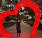 Large 3D Giant Heart Motif Light Love Motif Light for ...