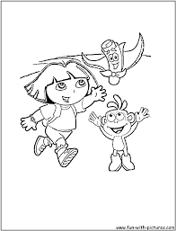 Search through 51968 colorings, dot to dots, tutorials and silhouettes. Dora The Explorer Coloring Pages Free Printable Colouring Pages For Kids To Print And Color In