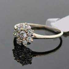 Antique Flower Shaped Diamond Ring Antique Rings Jewelry Pretty Jewellery