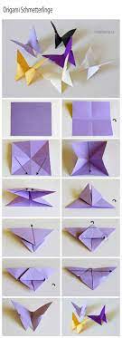 2 make a horizontal valley crease. Paper Butterflies Diy Step By Step Video The Whoot
