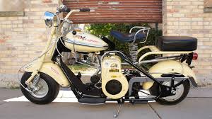 Image result for Sportsman Yellow 1952 Motorcycle