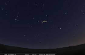 A chuva de meteoros leonidas (ou leonídeas) acontece todos os anos. Simulacao Da Tempestade De Leonids No Stellarium Para Um Observador Na Download Scientific Diagram