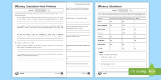 Energy calculation worksheet 1 the quality lighting teaching kit's energy calculation worksheet use the worksheet with the four energy calculation mat posters or in place of the energy. Energy Efficiency Worksheet Pack Teacher Made