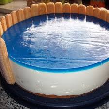 Themen Torte Oder Auch Als Schwimmbad Torte Bekannt Themenbezogene Torten Ozean Kuchen Strand Kuchen