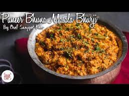 Paneer Bhuna Masala Bhurji Recipe Chef Sanjyot Keer Stayhome Withme Youtube Resep Makanan India Resep Makanan Makanan