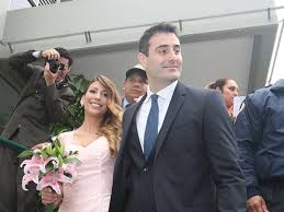 Delly Madrid contrajo matrimonio esta tarde