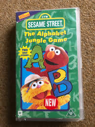 The alphabet jungle game is a companion piece to the . Sesame Street The Alphabet Jungle Game Monster Hits Vhs Very Scares Rare As 2 Programmes On One Vhs Tape Buy Online Vinyl Records Direct