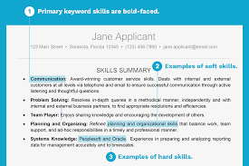 Give your customer service skills prominence by listing them in a separate key skills section on your resume. Resume Example With A Key Skills Section